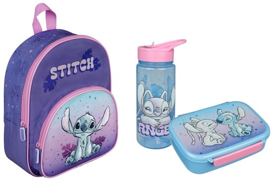 Lilo & Stitch schoolset; rugzak en lunchset