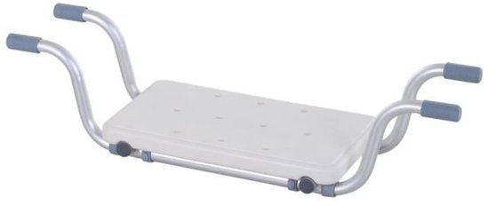 Linkforu - Verstelbare Badbrug - Badzitje - Antislip - Aluminium - Veilig - Comfortabel - Hulpmiddel - Voor Senioren En Mindervaliden van linkforu