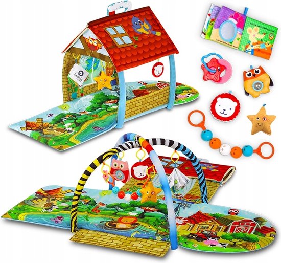 Lionelo Agnes Plus - Speelkleed - 2in1 - Speelgoed - Zeer grote afmeting van Merkloos