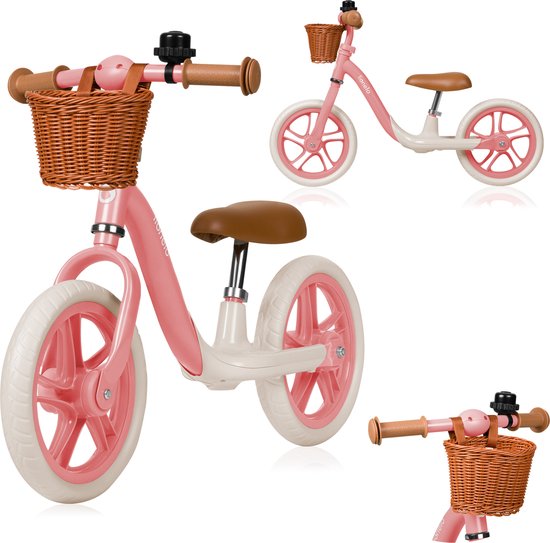 Lionelo Alex Plus - Kinder Loopfiets - met Schuim Wielen - Voor Kinderen van 3 tot 6 Jaar zonder Pedalen van LIONELO