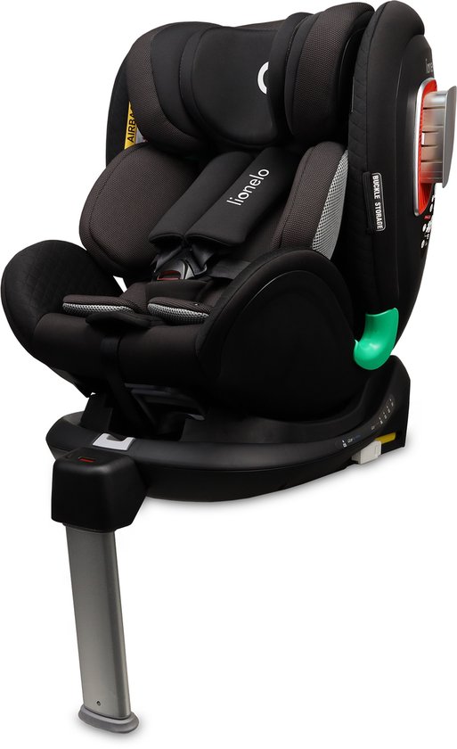 Lionelo - Antoon Plus - Autostoel - ADAC veiligheidscertificaat - ISOFIX - 360 graden rotatie - 0 - 18 kg van Lionelo