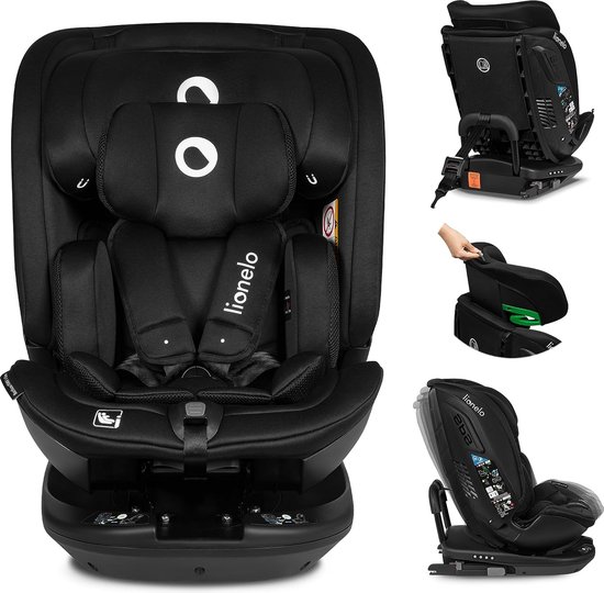 Lionelo Bastiaan RWF i-Size - Autostoeltje - ISOFIX - 0-36kg - Zijbescherming van Lionelo