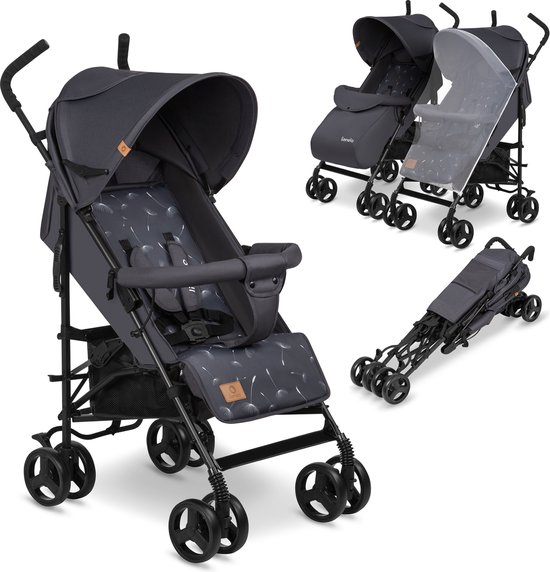 Lionelo Elia Buggy - Kinderwagen - Rijke set - lichte 7kg - Verstelbare van Lionelo