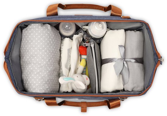 Lionelo Ida - Kinderwagenonderdeel - Verharde onderkant - Verschoningsmatje - Toilettas met ritssluiting van Lionelo