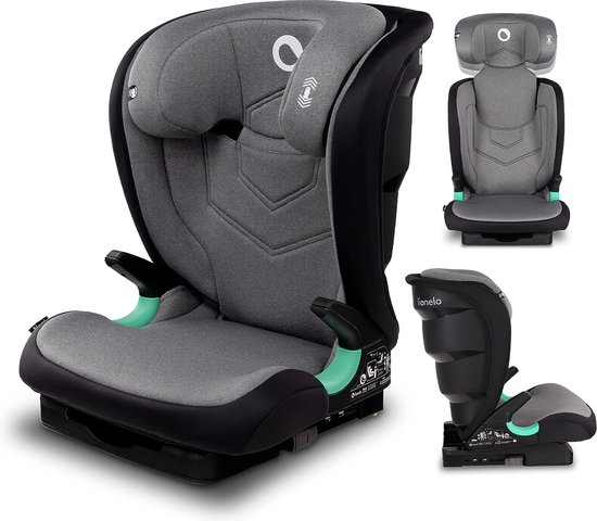 Lionelo Neal - Premium Autostoel i-Size - Hoofdsteunverstelling - Ventilatiesysteem - ISOFIX tot 12 jaar van LIONELO