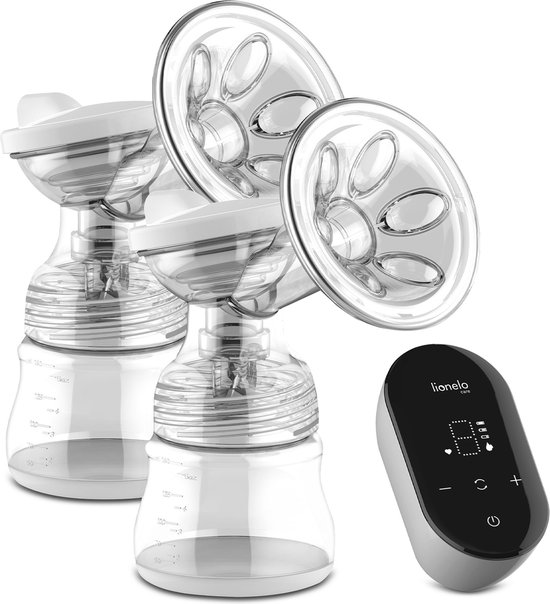Lionelo Twee Go - borstkolf - 9 zuigkrachten - 5 massage niveaus - Rijke set accessoires van LIONELO