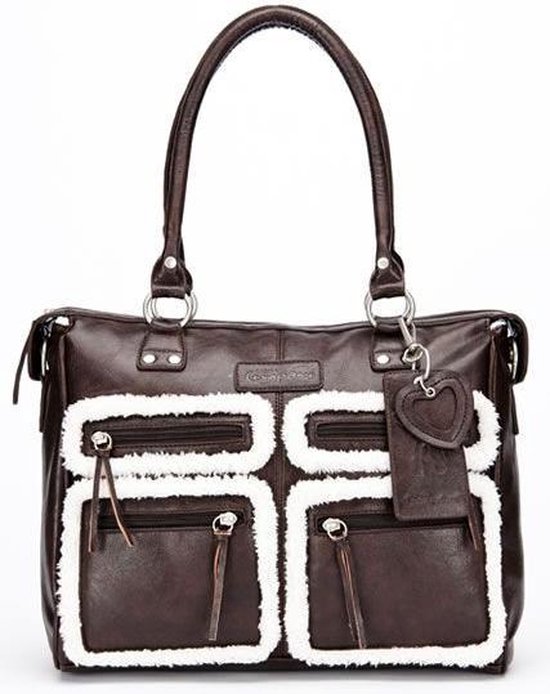 Little Company Totem Shoulder Bag Luiertas - Bruin van Little Company