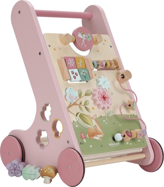 Little Dutch Activiteiten loopwagen - Fairy Garden FSC van Little Dutch