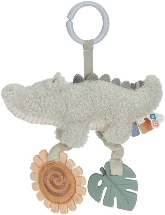 Little Dutch Activiteitenhanger Krokodil - Safari Friends van Little Dutch