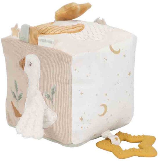 Little Dutch Activiteitenkubus Newborn Naturals van Little Dutch