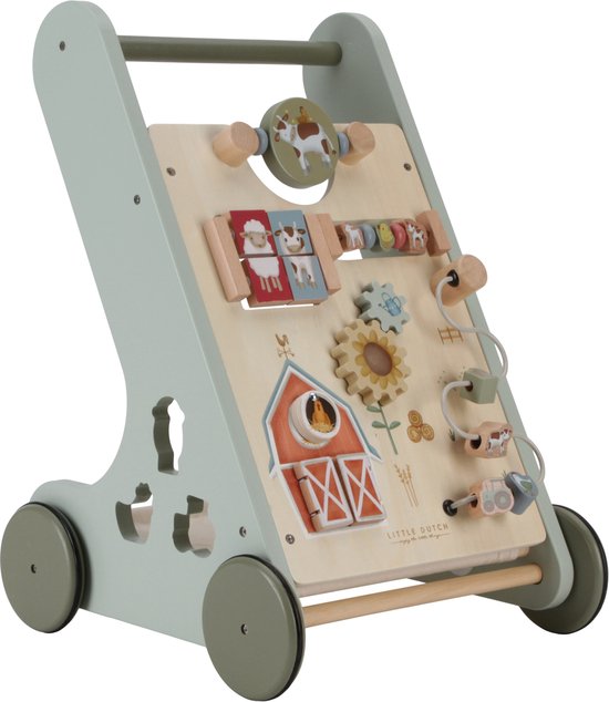 Little Dutch - Babywalker FSC - Little Farm van Little Dutch