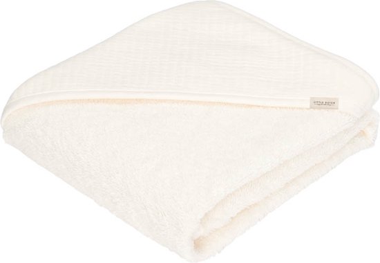 Little Dutch - Badcape Pure Soft White van Little Dutch