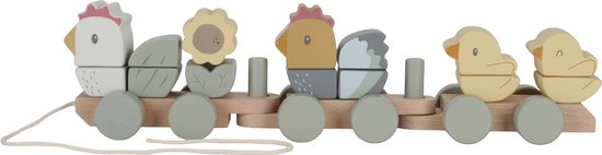 Little Dutch - Blokkentrein FSC - Little Farm van Little Dutch