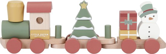 Little Dutch Blokkentrein - Kerst van Little Dutch