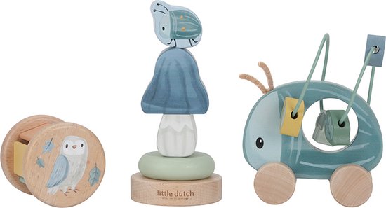 Little Dutch Cadeau set hout - Forest Friends FSC van Little Dutch
