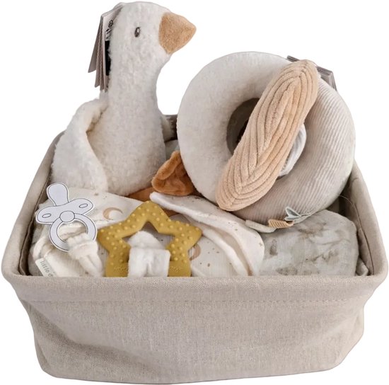 Little dutch cadeaumand gans - kraamcadeau - kraampakket - cadeaupakket van Merkloos