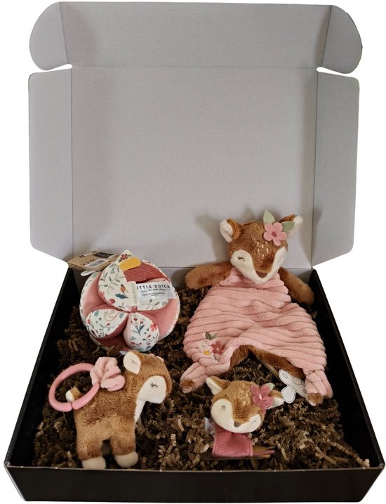 Little dutch Cadeaupakket - kraampakket - verrassingpakket - babypakket - geboortepakket - meisje van Little Dutch