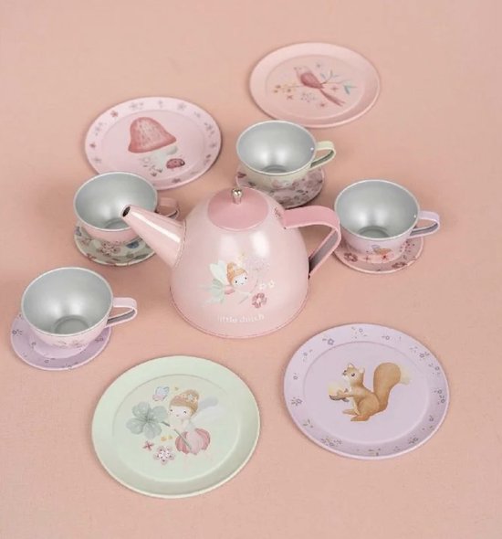 LITTLE DUTCH FAIRY GARDEN SERVIES, Theeservies 13 delig, vanaf 36 mnd van Little Dutch