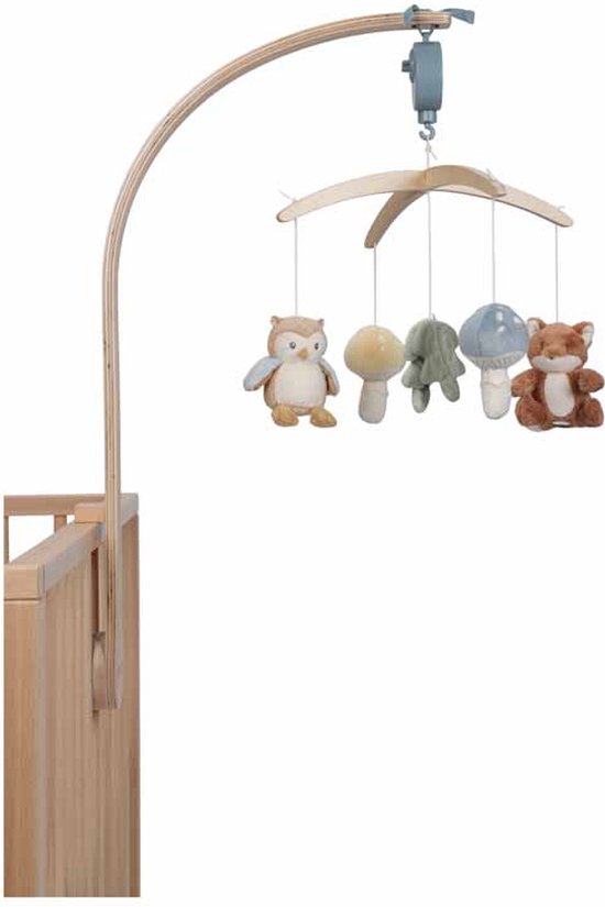Little Dutch Houten muziekmobiel - Forest Friends van Little Dutch