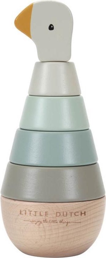 Little Dutch Houten Ring Stapelaar Little Goose FSC van Little Dutch
