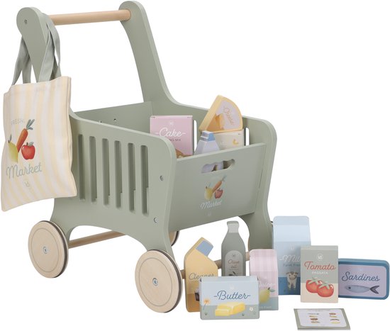 Little Dutch houten Winkelwagen FSC van Little Dutch