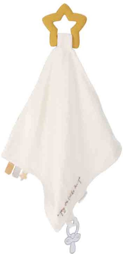 Little Dutch Knuffeldoekje met bijtring Newborn Naturals van Little Dutch