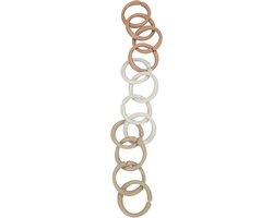 Little Dutch Little Loops Speelgoedringen Beige van Little Dutch