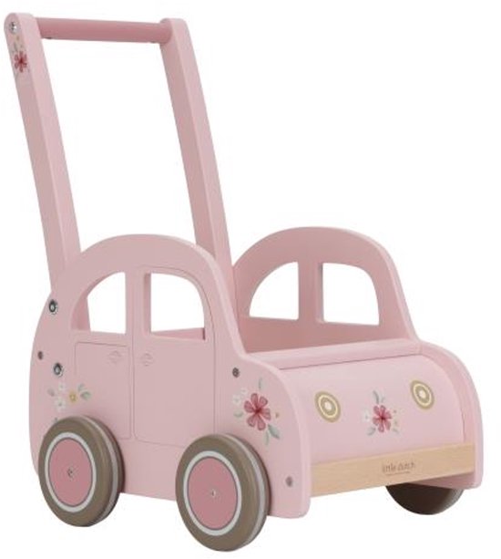 Little Dutch Loopwagen - Roze van Merkloos