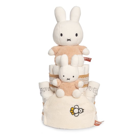 Little Dutch - Luiertaart met Nijntje – kraamcadeau in neutrale tinten van Merkloos