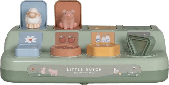 Little Dutch Pop-up Dieren Farm van Merkloos