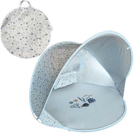 Little Dutch Pop-up Tent Ocean Dreams Blauw van Merkloos