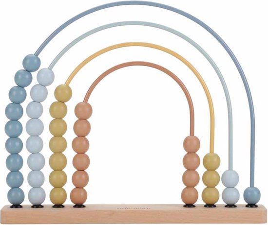 Little Dutch Regenboog telraam - Forest Friends FSC van Little Dutch