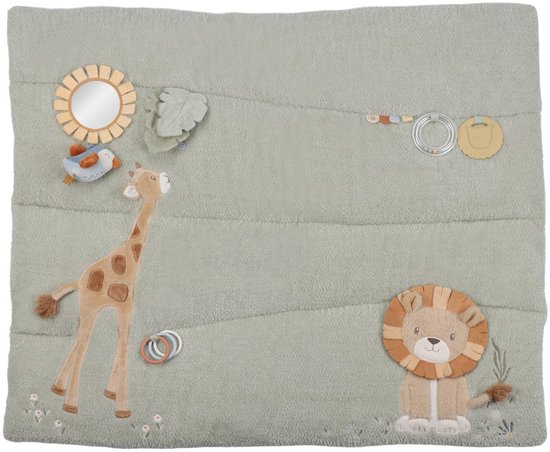 Little Dutch Safari Friends Activiteiten Speelkleed van Little Dutch