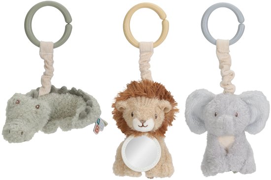 Little Dutch Safari Friends Activiteitenhangers van Little Dutch
