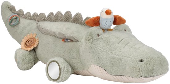 Little Dutch Safari Friends Activiteitenknuffel Krokodil XL van Little Dutch