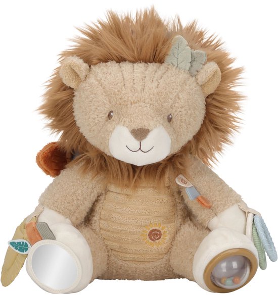Little Dutch Safari Friends Activiteitenknuffel Leeuw van Little Dutch