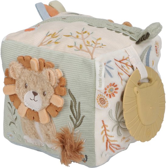 Little Dutch Safari Friends Activiteitenkubus van Little Dutch