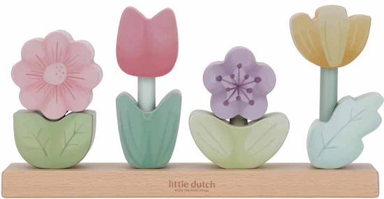 Little Dutch Stapelaar Bloemen - Fairy Garden FSC van Little Dutch