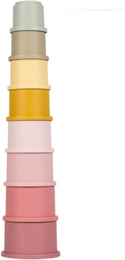 Little Dutch stapelbekers Pink van Little Dutch