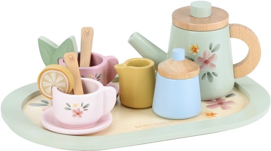 Little Dutch Theeservies - Hout van Little Dutch