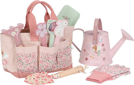 Little Dutch Tuin Cadeau Set - Fairy Garden - 10-delig van Merkloos