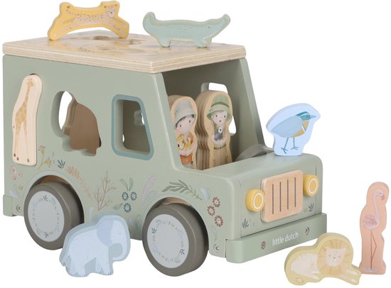 Little Dutch Vormenstoof FSC - Safari Friends van Little Dutch