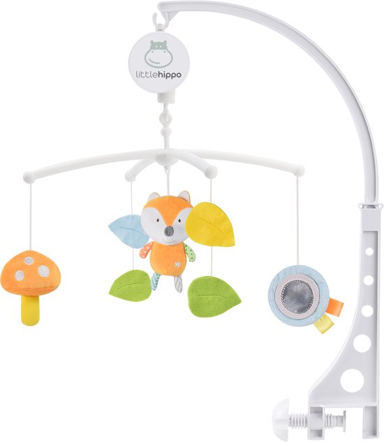 Little hippo Muziekmobiel - Boxmobiel 'Nick' - Bedmobiel van Little Hippo®