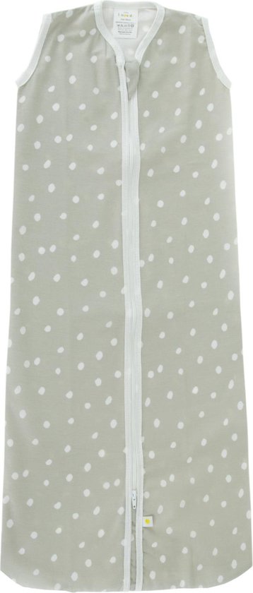 Little Lemonade Slaapzak zomer 90cm Dots grey van Little Lemonade