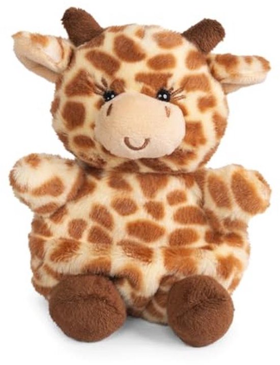 Little Living Nature Snugglies Giraffe pluche dier, collectie safaridieren voor kinderen, zacht en knuffelig speelgoed van Little