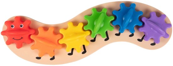 Little Stars Baby Rups met Draaiende Tandwielen van Merkloos