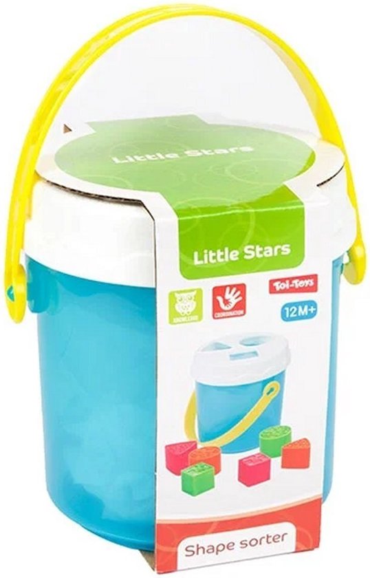 Little Stars Baby Vormenstoof Emmer + 6 Blokken van Little Stars®