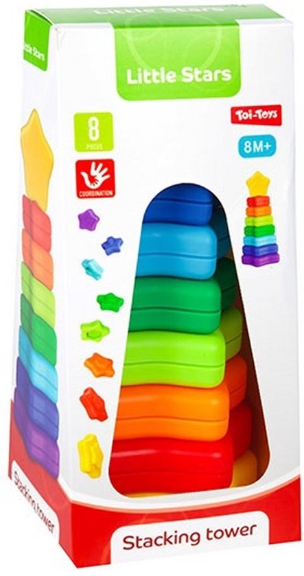Little Stars Stapeltoren 8-delig van Little Stars®