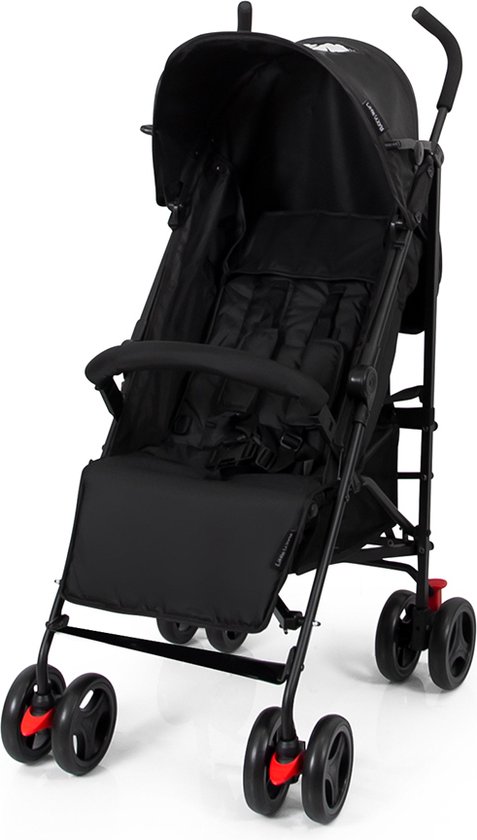 Little World Multi Standen Buggy Winston Zwart van Merkloos