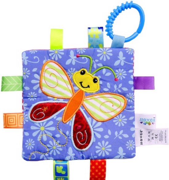 Littlecutiez - Labeldoekje Sam Lisa - Label - Kraamcadeau -Knuffeldoekje - Baby - Mintgroen - Rammelaar - Bijtring - Meerdere kleuren van Littlecutiez